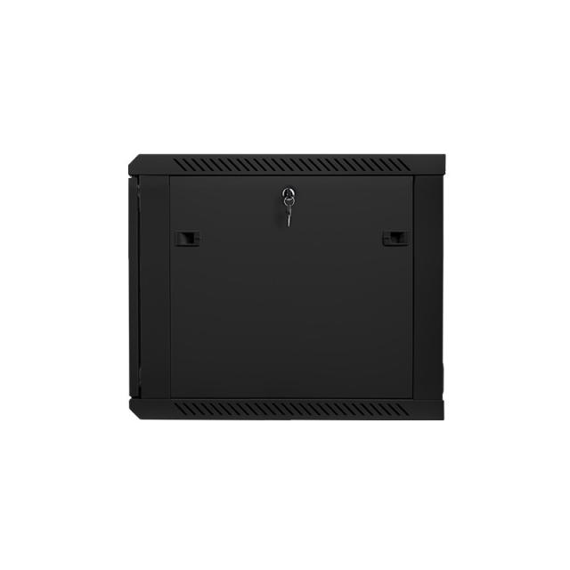 Lanberg - WF01-6609-10B armario rack 9U Bastidor de pared Negro