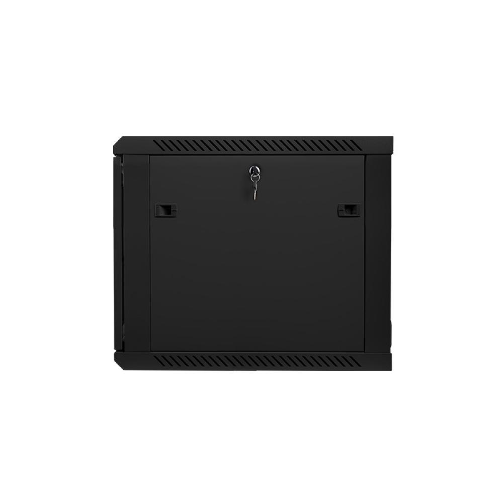 Lanberg - WF01-6609-10B armario rack 9U Bastidor de pared Negro
