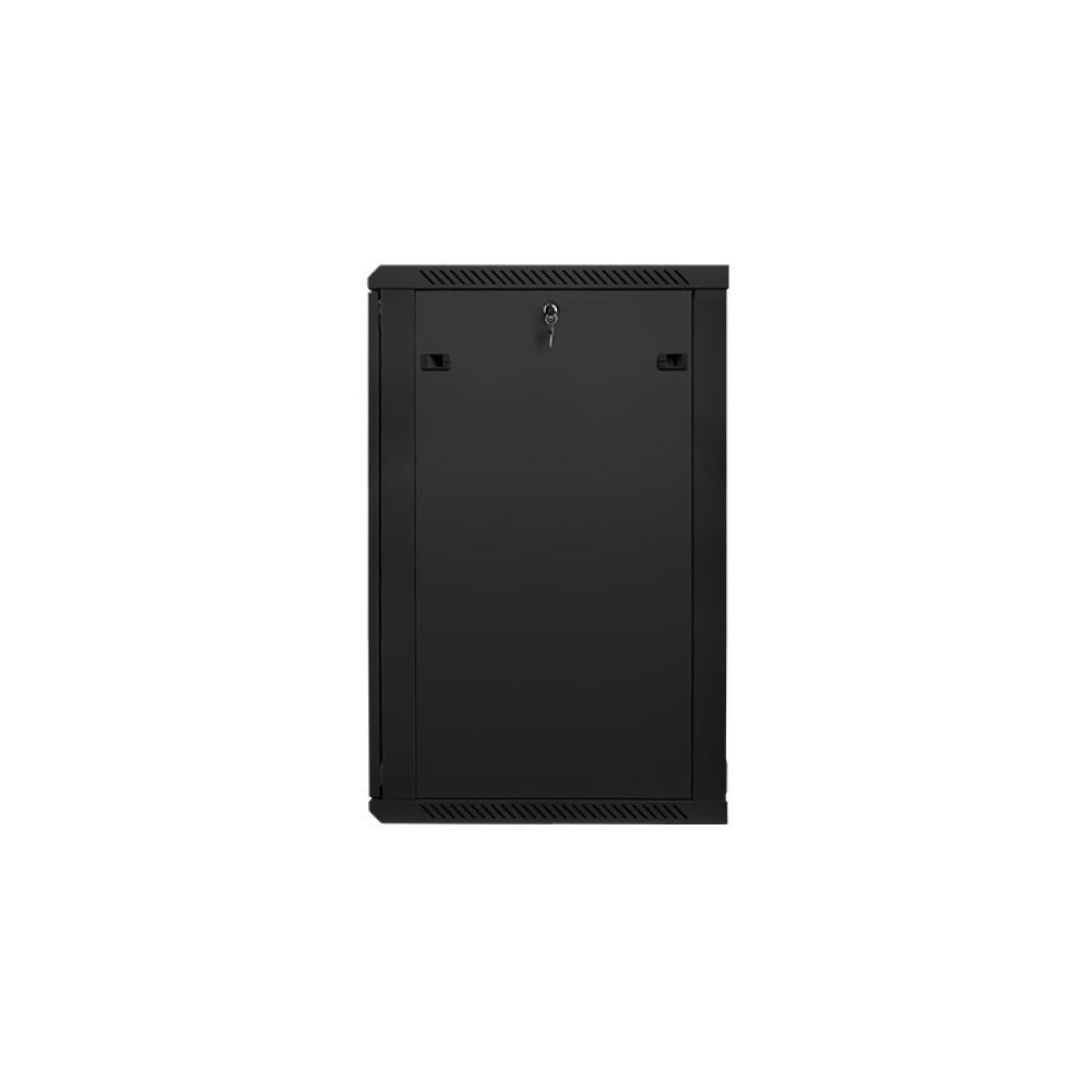 Lanberg - WF01-6622-10B armario rack 22U Bastidor de pared Negro