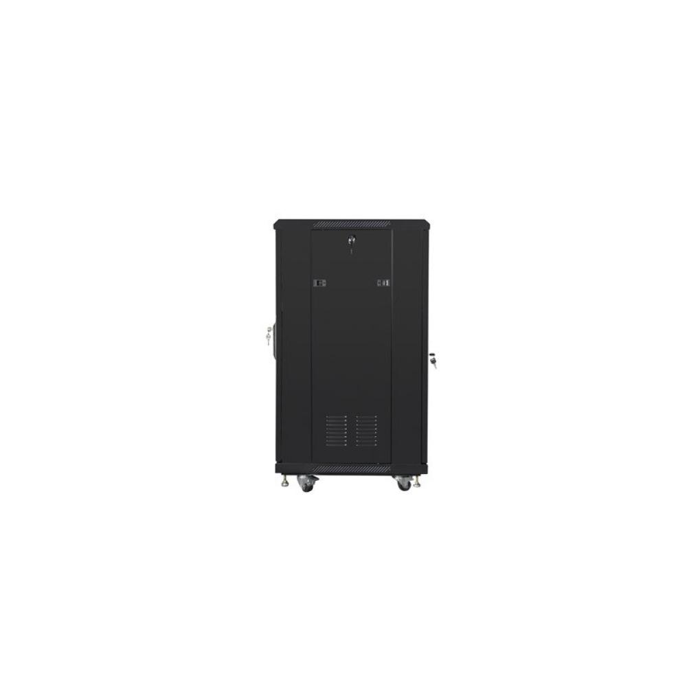 Lanberg - FF01-6622-12B armario rack 22U Rack o bastidor independiente Negro