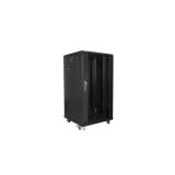 Lanberg - FF01-6622-12B armario rack 22U Rack o bastidor independiente Negro