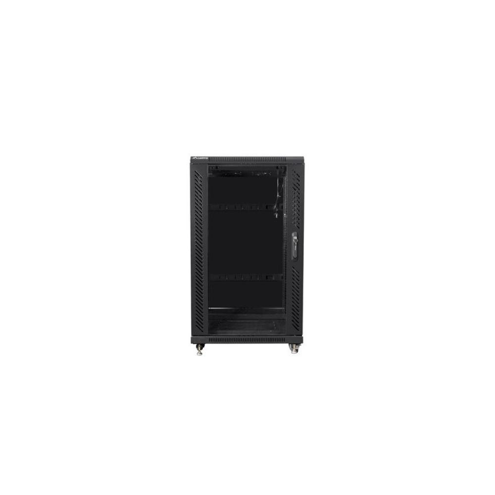 Lanberg - FF01-6622-12B armario rack 22U Rack o bastidor independiente Negro