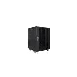 Lanberg - FF01-6615-12B armario rack 15U Rack o bastidor independiente Negro
