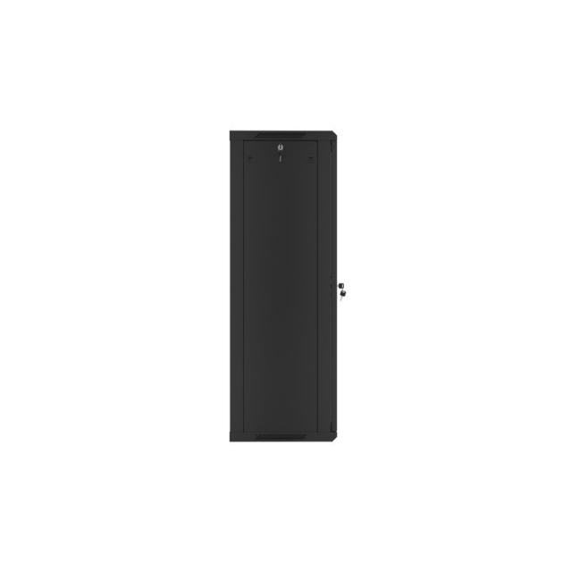 Lanberg - WF01-6427-10B armario rack 27U Bastidor de pared Negro