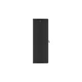 Lanberg - WF01-6427-10B armario rack 27U Bastidor de pared Negro