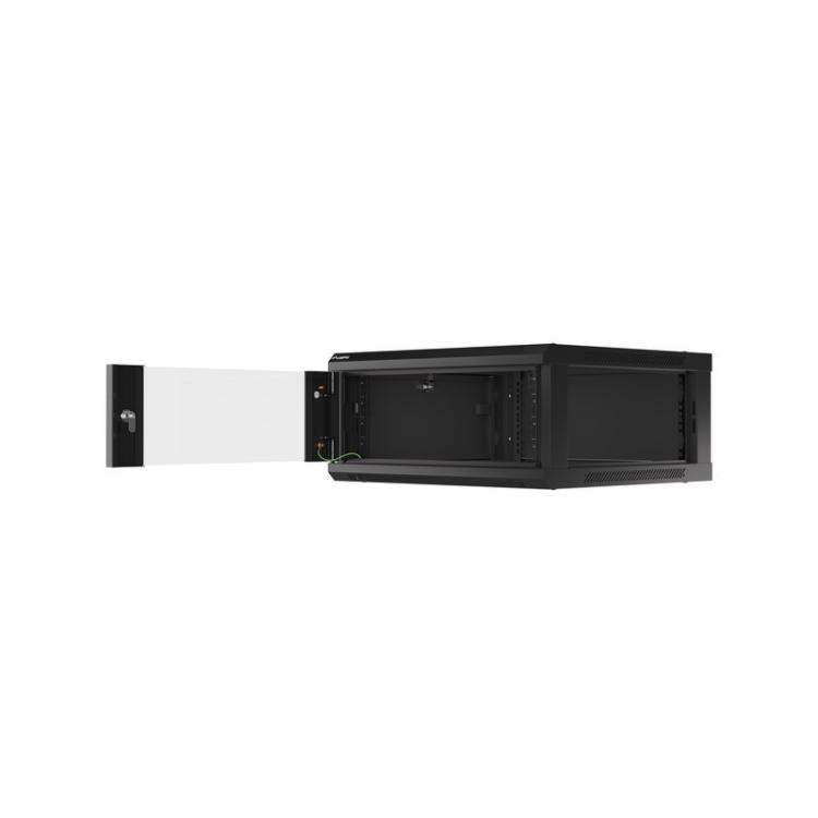 Lanberg - WF01-6604-10B armario rack 4U Bastidor de pared Negro