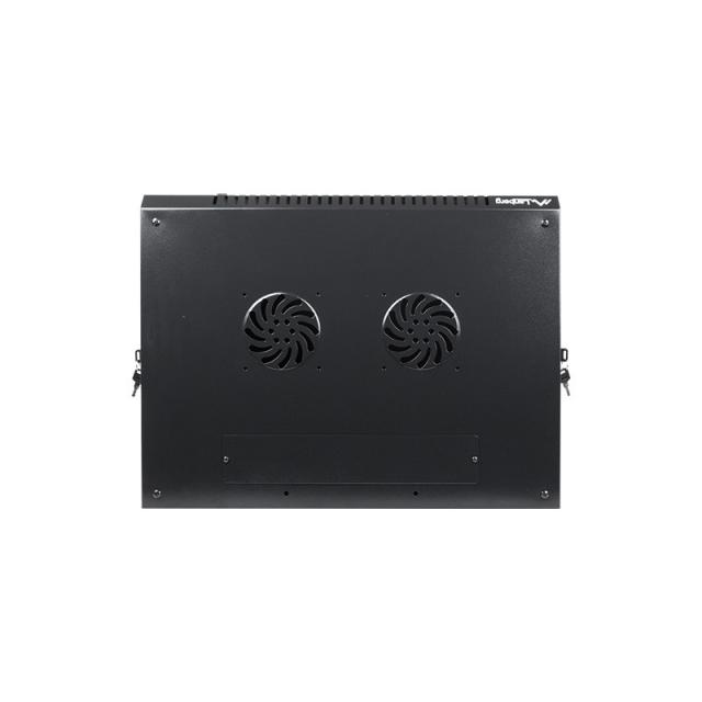 Lanberg - WF01-6412-10B armario rack 12U Bastidor de pared Negro