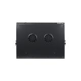 Lanberg - WF01-6412-10B armario rack 12U Bastidor de pared Negro