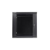 Lanberg - WF01-6412-10B armario rack 12U Bastidor de pared Negro