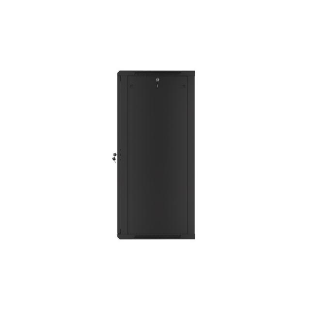 Lanberg - WF01-6627-10B armario rack 27U Bastidor de pared Negro