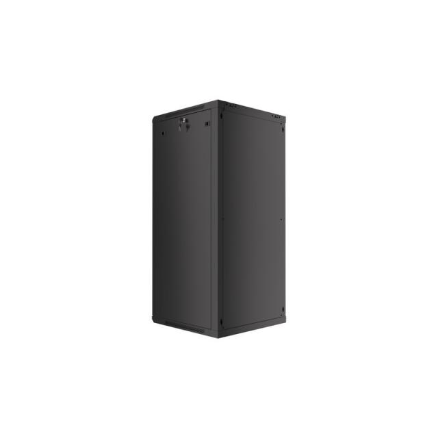 Lanberg - WF01-6627-10B armario rack 27U Bastidor de pared Negro
