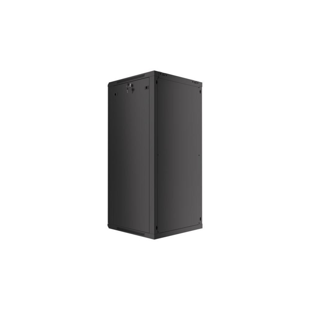 Lanberg - WF01-6627-10B armario rack 27U Bastidor de pared Negro