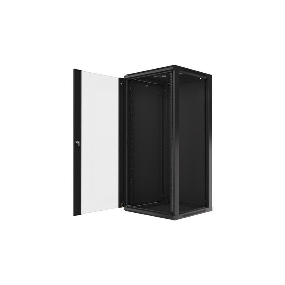 Lanberg - WF01-6627-10B armario rack 27U Bastidor de pared Negro