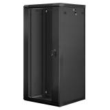 Lanberg - WF01-6627-10B armario rack 27U Bastidor de pared Negro