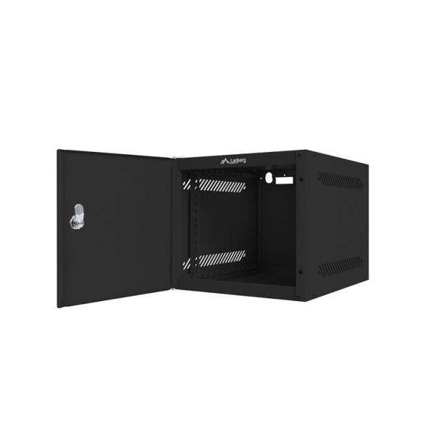 Lanberg - WF10-2304-00B armario rack 4U Bastidor de pared Negro