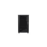 Lanberg - FF01-6822-12B armario rack 22U Rack o bastidor independiente Negro