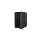 Lanberg - FF01-6822-12B armario rack 22U Rack o bastidor independiente Negro