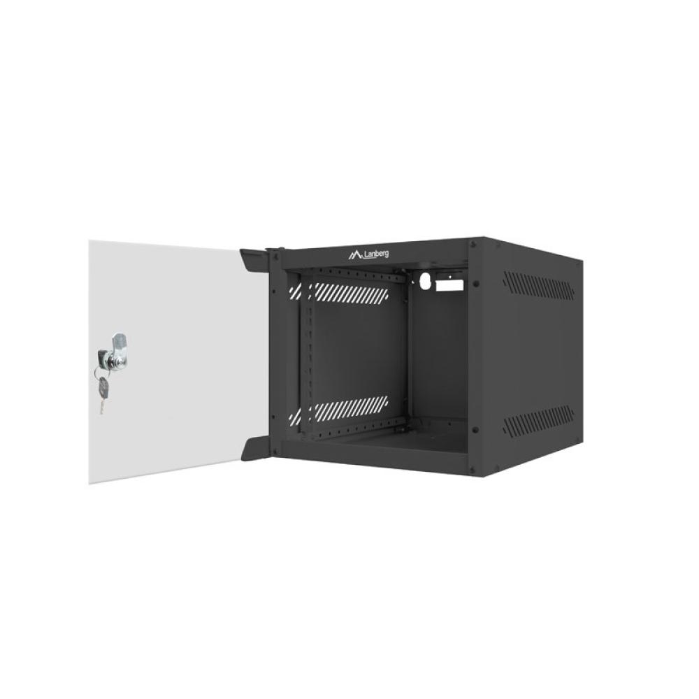 Lanberg - WF10-2304-10B armario rack 4U Bastidor de pared Negro