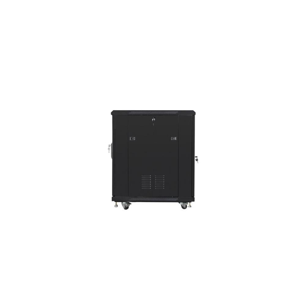 Lanberg - FF01-6815-12B armario rack 15U Rack o bastidor independiente Negro