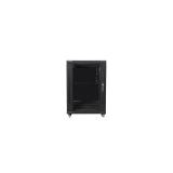 Lanberg - FF01-6815-12B armario rack 15U Rack o bastidor independiente Negro
