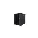 Lanberg - FF01-6815-12B armario rack 15U Rack o bastidor independiente Negro
