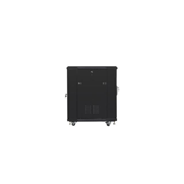 Lanberg - FF01-6815-12B armario rack 15U Rack o bastidor independiente Negro