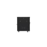 Lanberg - FF01-6815-12B armario rack 15U Rack o bastidor independiente Negro