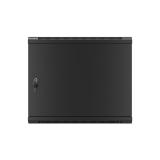 Lanberg - WF01-6409-00B armario rack 9U Bastidor de pared Negro