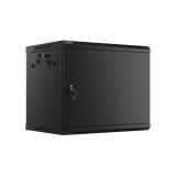 Lanberg - WF01-6409-00B armario rack 9U Bastidor de pared Negro