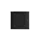 Lanberg - WF02-6612-10B armario rack 12U Bastidor de pared Negro