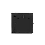 Lanberg - WF02-6612-10B armario rack 12U Bastidor de pared Negro