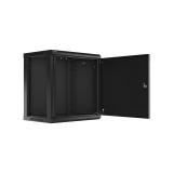 Lanberg - WF01-6412-00B armario rack 12U Bastidor de pared Negro