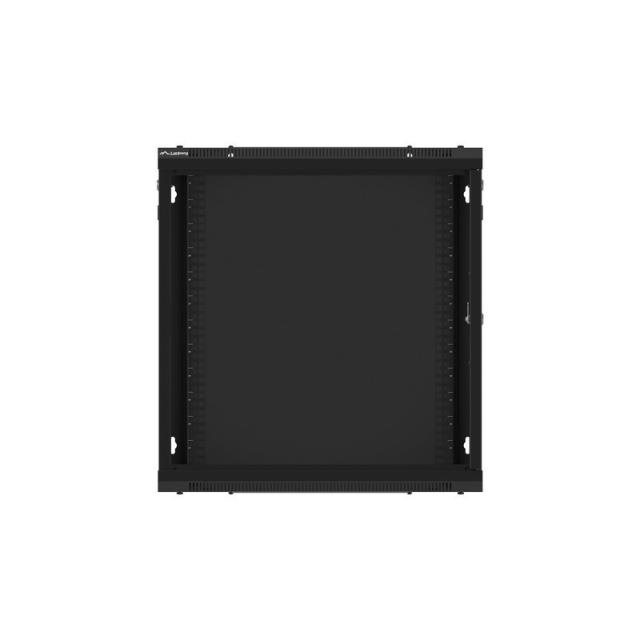 Lanberg - WF01-6412-00B armario rack 12U Bastidor de pared Negro