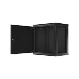 Lanberg - WF01-6412-00B armario rack 12U Bastidor de pared Negro