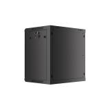 Lanberg - WF01-6412-00B armario rack 12U Bastidor de pared Negro