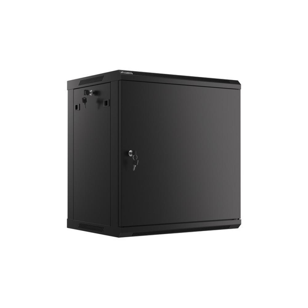 Lanberg - WF01-6412-00B armario rack 12U Bastidor de pared Negro