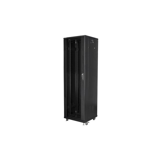 Lanberg - FF01-6642-12B armario rack 42U Rack o bastidor independiente Negro