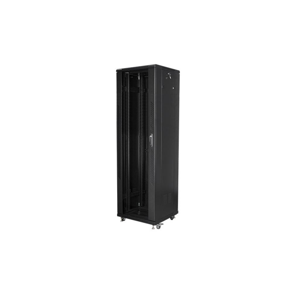 Lanberg - FF01-6642-12B armario rack 42U Rack o bastidor independiente Negro