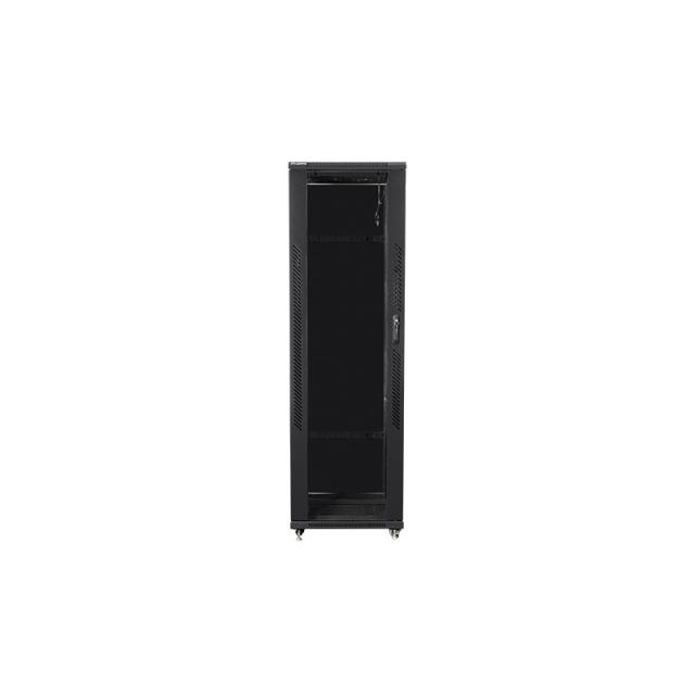 Lanberg - FF01-6642-12B armario rack 42U Rack o bastidor independiente Negro