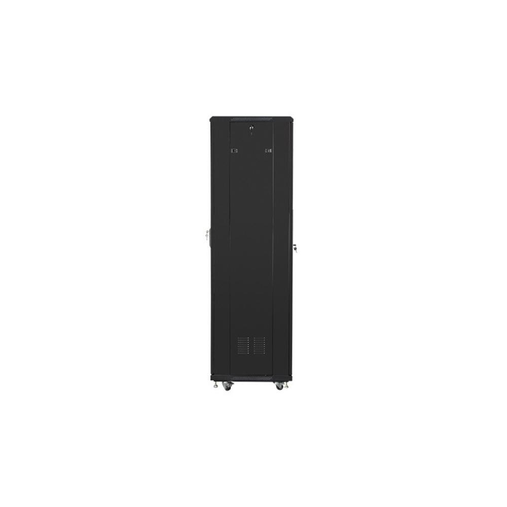 Lanberg - FF01-6642-12B armario rack 42U Rack o bastidor independiente Negro