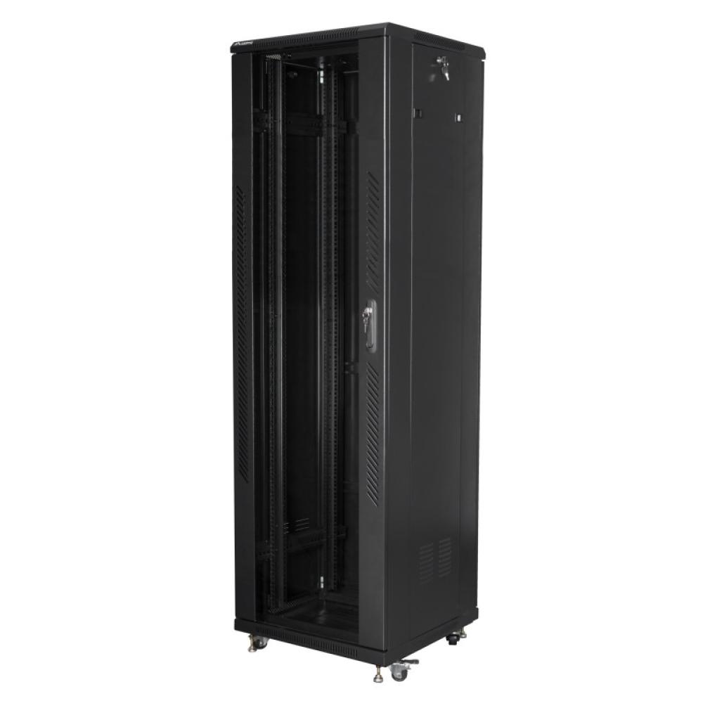 Lanberg - FF01-6642-12B armario rack 42U Rack o bastidor independiente Negro
