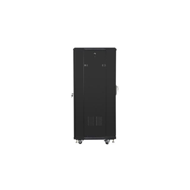 Lanberg - FF01-6627-12B armario rack 27U Rack o bastidor independiente Negro