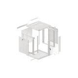 Lanberg - WF01-6612-10S armario rack 12U Bastidor de pared Gris