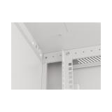 Lanberg - WF01-6612-10S armario rack 12U Bastidor de pared Gris