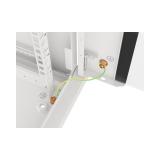 Lanberg - WF01-6612-10S armario rack 12U Bastidor de pared Gris