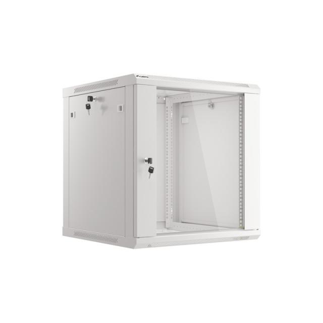 Lanberg - WF01-6612-10S armario rack 12U Bastidor de pared Gris