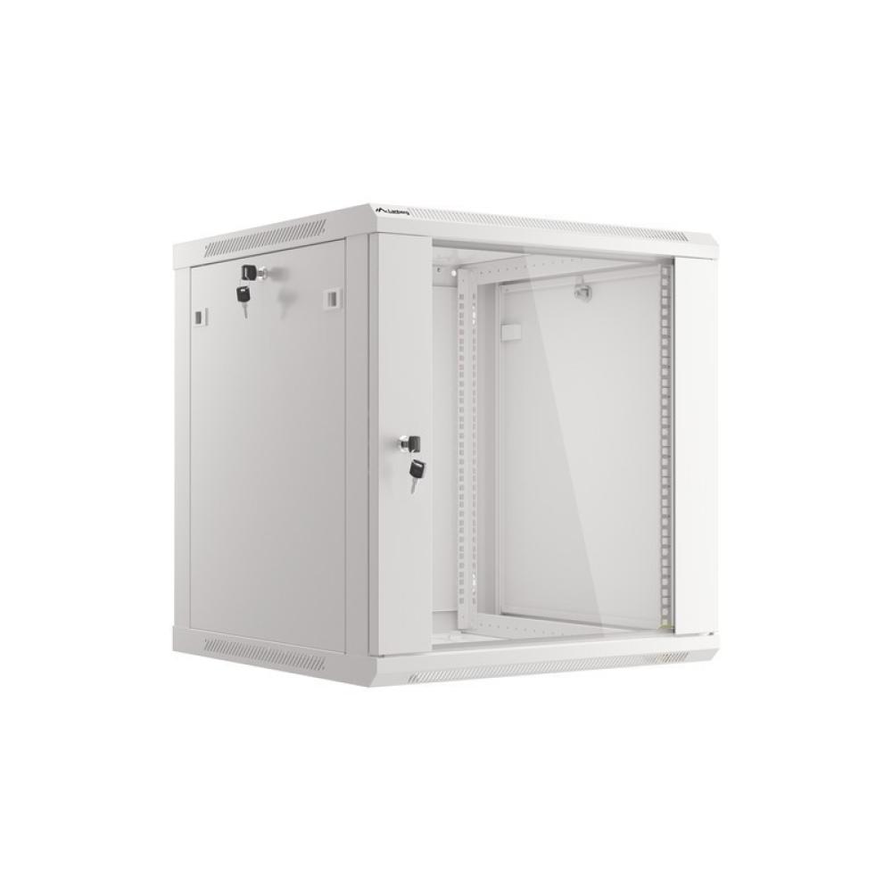 Lanberg - WF01-6612-10S armario rack 12U Bastidor de pared Gris