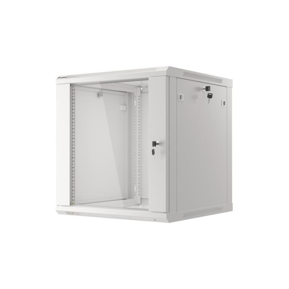 Lanberg - WF01-6612-10S armario rack 12U Bastidor de pared Gris