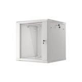 Lanberg - WF01-6612-10S armario rack 12U Bastidor de pared Gris
