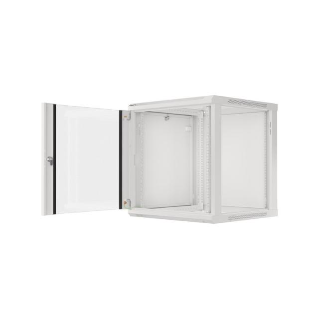 Lanberg - WF01-6612-10S armario rack 12U Bastidor de pared Gris